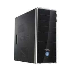 Počítačová skříň CASE ASUS TA-210 HD MIDITOWER ATX Black/Silver/Black 1x fan 92mm, 4xUSB, FW, bez zdroje
