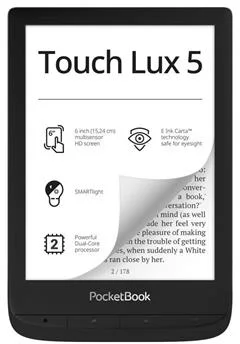 Pocketbook 628 Touch Lux 5 - Ink Black, černá