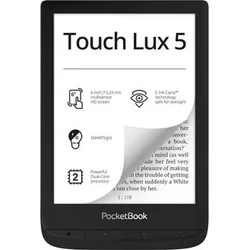Pocketbook 628 Touch Lux 5 - Ink Black, černá PB628-P-WW - Elektronické čtečky knih