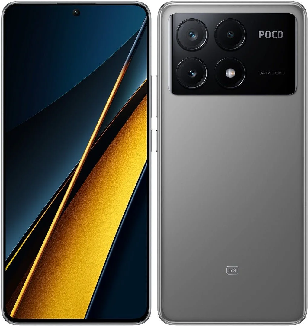 POCO X6 Pro 5G 12GB/512GB, sivá