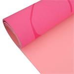 Podložka LIFEFIT YOGA MAT LOTOS DUO, 183x58x0,6cm, růžová