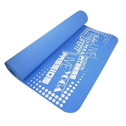 Podložka LIFEFIT YOGA MAT TPE, 183x61x0,4cm, modrá