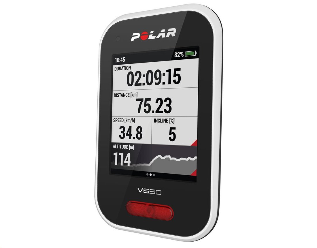 polar v650 hr strava