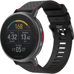 POLAR VANTAGE V2 Shift sporttester černo-červený, vel. M/L