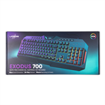 Polomechanická herná klávesnica uRage Exodus 700, čierna