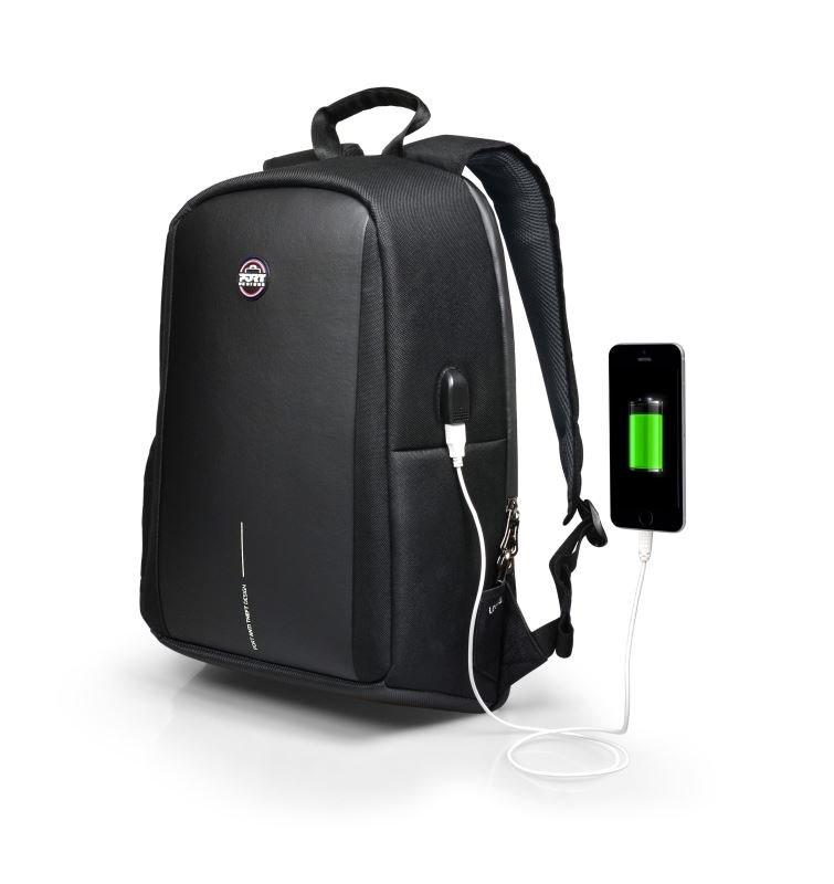 PORT DESIGNS CHICAGO EVO anti theft batoh na 15,6’’ notebook a 10,1" tablet, černý