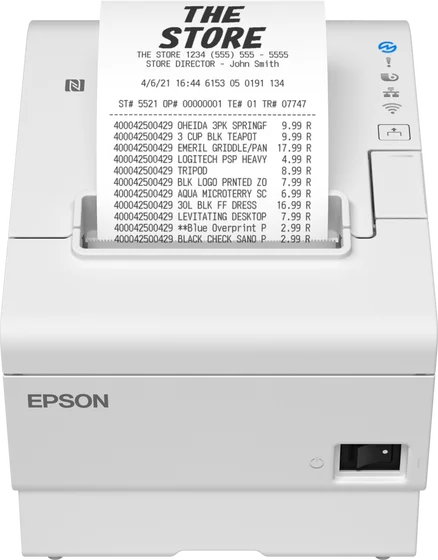 POS tlačiareň EPSON TM-T88VII biela, RS232, USB, Ethernet, odnímateľné rozhranie