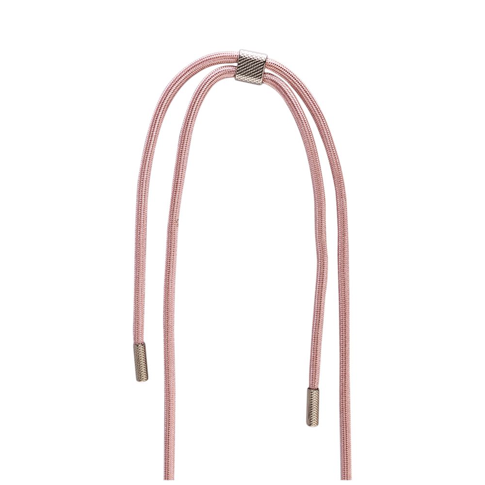 Pouzdro FIXED Pure Neck s růžovou šňůrkou na krk pro Apple iPhone 15 Pro Max