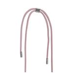 Pouzdro FIXED Pure Neck s růžovou šňůrkou na krk pro Samsung Galaxy S24+