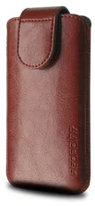 Pouzdro Redpoint Sarif se zavíráním, PU kůže, velikost XL+, hnědé