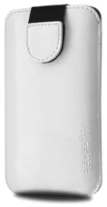 Pouzdro Redpoint Soft Slim se zavíráním, PU kůže, velikost L, bílé