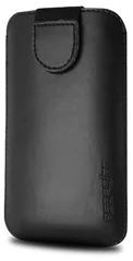 Pouzdro Redpoint Soft Slim se zavíráním, PU kůže, velikost L, černé matné