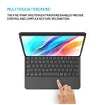 Pouzdro s bezdrátovou klávesnicí FIXED Typee pro Apple iPad Pro 11" (2018-2022)/iPad Air (2020-2025), CZ, černé