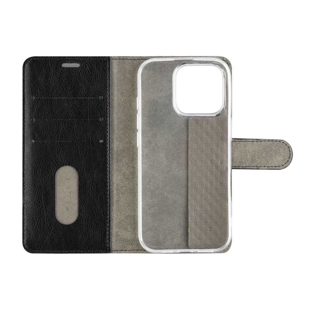 Pouzdro typu kniha FIXED Opus pro Apple iPhone 16 Pro Max, černé