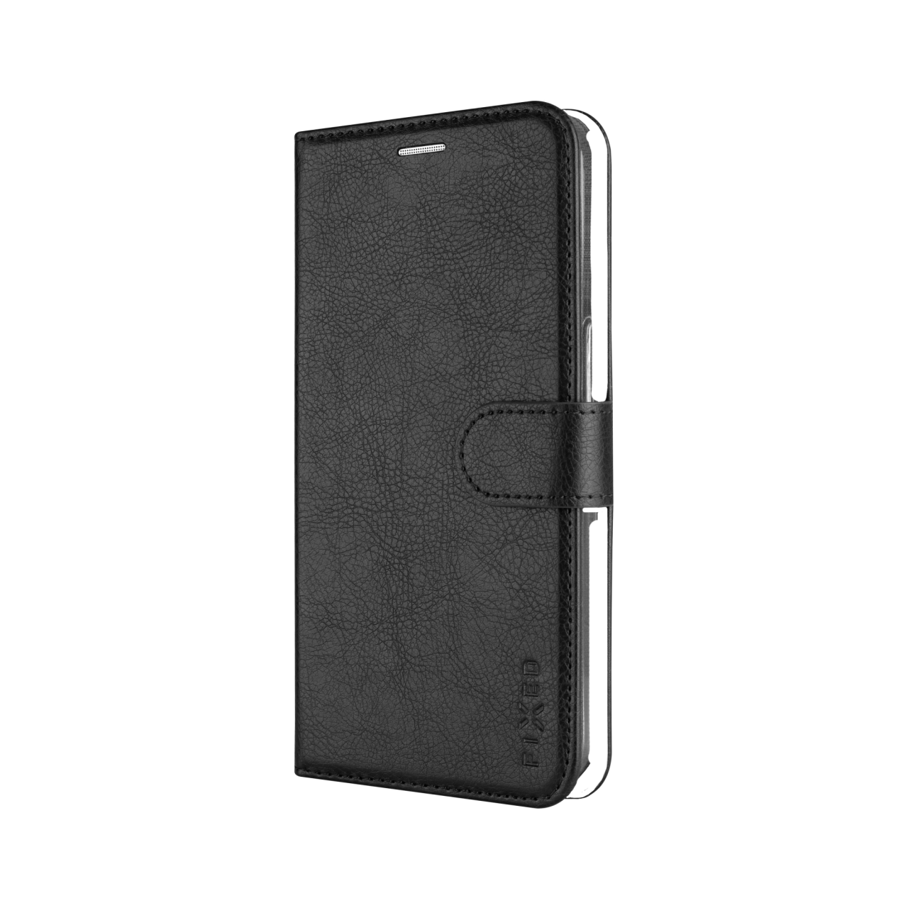 Pouzdro typu kniha FIXED Opus pro Motorola Moto G05/E15, černé