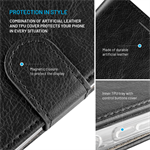 Pouzdro typu kniha FIXED Opus pro Samsung Galaxy A36 5G/A56 5G, černé