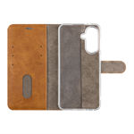 Pouzdro typu kniha FIXED Opus pro Samsung Galaxy A36 5G/A56 5G, hnědé