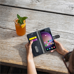 Pouzdro typu kniha FIXED Opus pro Samsung Galaxy A36 5G/A56 5G, hnědé