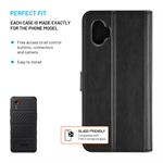 Pouzdro typu kniha FIXED Opus pro Samsung Galaxy Xcover 7 Pro, černé
