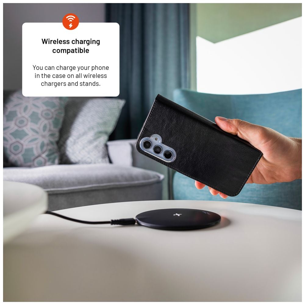 Pouzdro typu kniha FIXED Opus pro Xiaomi 14T, černé