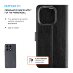 Pouzdro typu kniha FIXED Opus pro Xiaomi 15T, černé