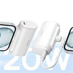 Power banka Baseus Compact 5000mAh 20W USB-C bílá
