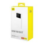 Power banka Baseus Star-Lord 20000mAh 65W 2x USB-A/micro USB/USB-C biela