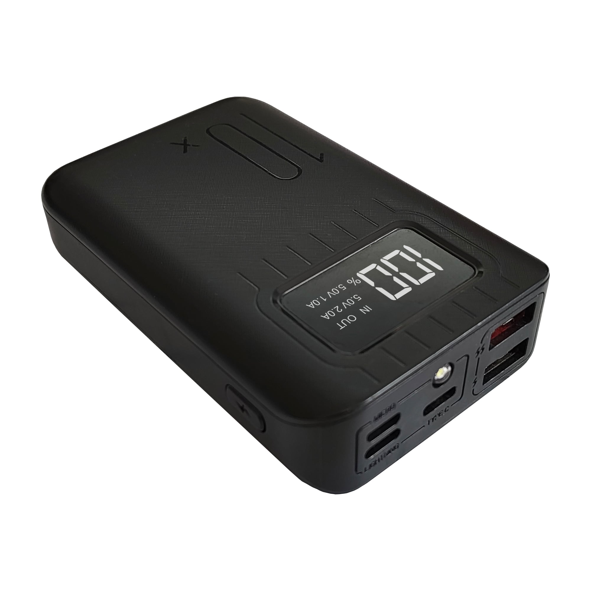 Power banka Viking go10, 10000 mAh, čierna