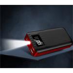 Power banka Viking go30, 30000 mAh, čierna