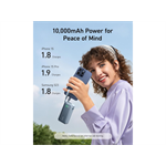 Powerbank Anker 545 10000mAh, 30W s káblom USB-C čierna
