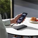 Powerbank Anker Zolo 20000mAh, 22,5W s káblom USB-C čierna