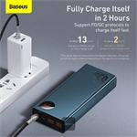 Powerbank Baseus Adaman Metal 20000mAh, 65W modrá