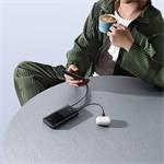 Powerbank Baseus Bipow 2 10000mAh 20W s káblom USB-C čierna