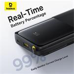 Powerbank Baseus Bipow 2 10000mAh 20W s káblom USB-C čierna