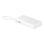 Powerbank Baseus Bipow 2 20000mAh 20W s káblom USB-C biela