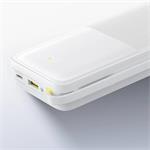 Powerbank Baseus Bipow 2 20000mAh 20W s káblom USB-C biela