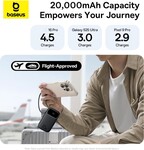 Powerbank Baseus EnerFill FC31 10000mAh, 22,5W, USB-C a Lightning kábel