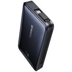 Powerbank Baseus Nomos Qi2 10000mAh, 45W, s káblom USB-C čierna