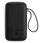 Powerbank Baseus Qpow2 20000mAh, 30W, s káblom USB-C čierna