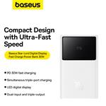 Powerbank Baseus Star-Lord 10000mAh, 30W biela