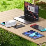 Powerbank ColorWay 50 000 mAh, 1x USB QC3.0/ USB-C/ Lightning/ 22,5 W/ biela