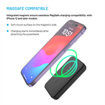 Powerbank FIXED MagZen s bezdrôtovým nabíjaním Magsafe, 6 000 mAh, čierna