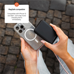 Powerbank FIXED MagZen s bezdrôtovým nabíjaním Magsafe, 6 000 mAh, čierna