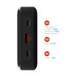 Powerbank FIXED Zen 20 Pro s LCD displejom a výkonom 130 W, 20 000 mAh, čierna