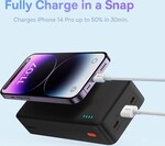 Powerbanka Baseus Airpow 30000 mAh, 20 W, čierna