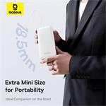 Powerbanka Baseus Bipow 2 10000mAh 20W s kabelem USB-C bílá