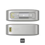 Powerbanka Baseus Free2Pull 20000mAh, 65W, s káblom USB-C biela