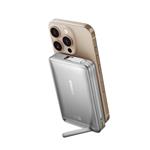 Powerbanka Baseus Nomos Qi2 10000mAh, 45W, s káblom USB-C sivá