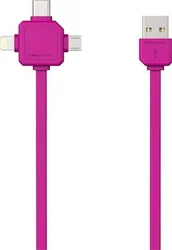 PowerCube Cable 1.5m růžový