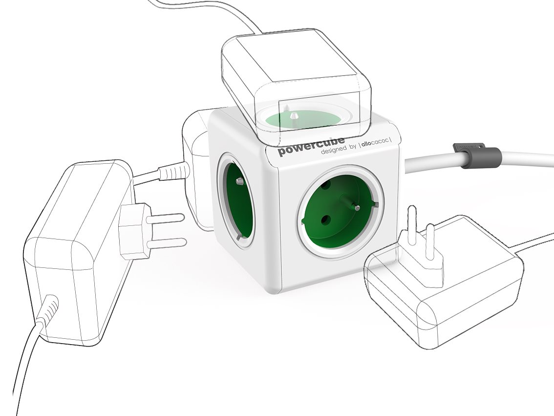PowerCube EXTENDED GREEN 8718444085775